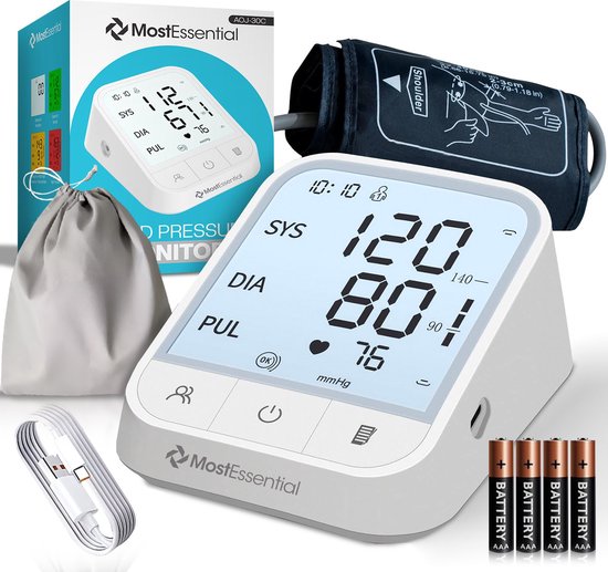 MostEssential Premium Bloeddrukmeter Bovenarm